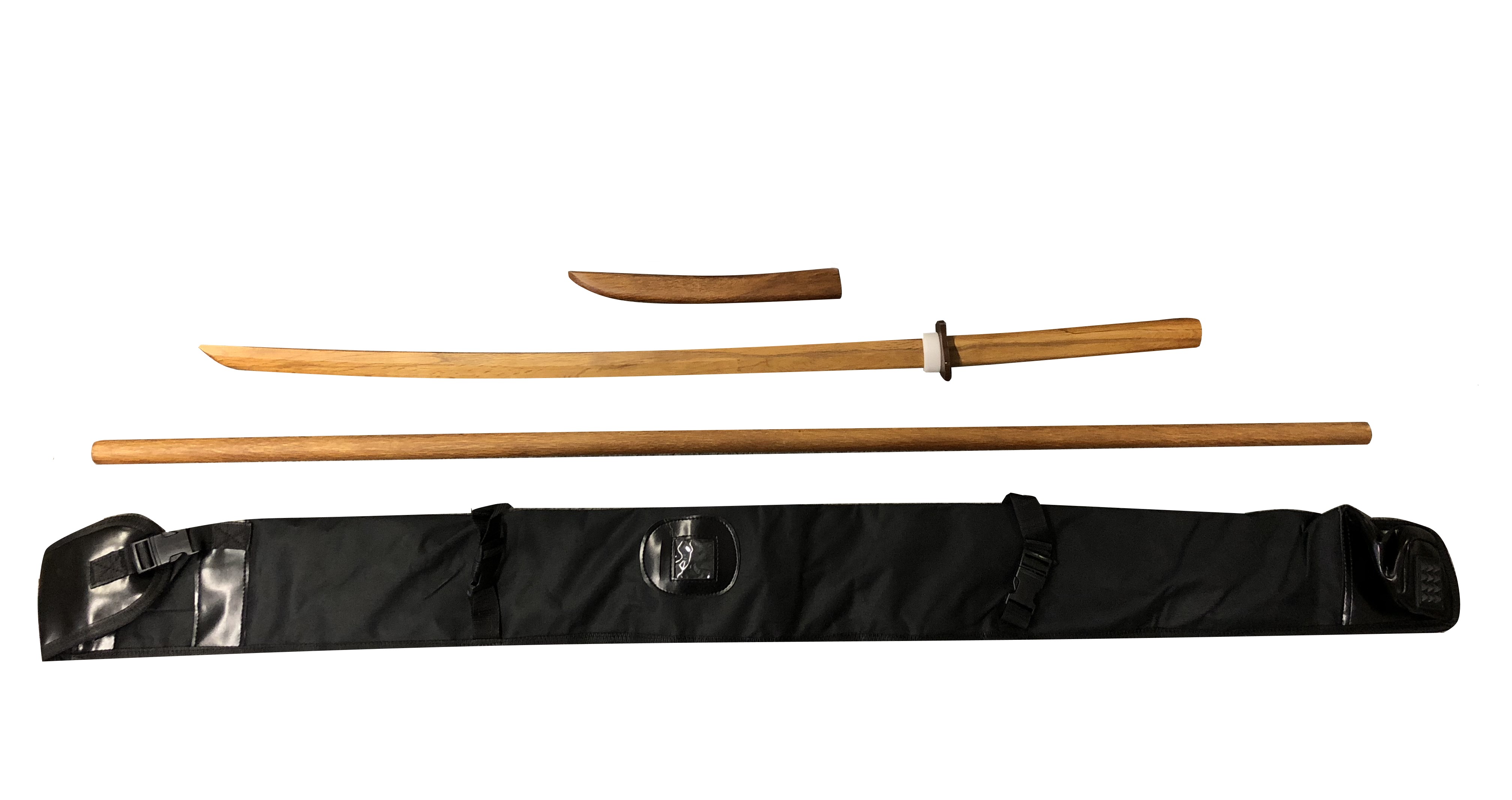 Aikido Waffen Set mit Tasche, Roteiche