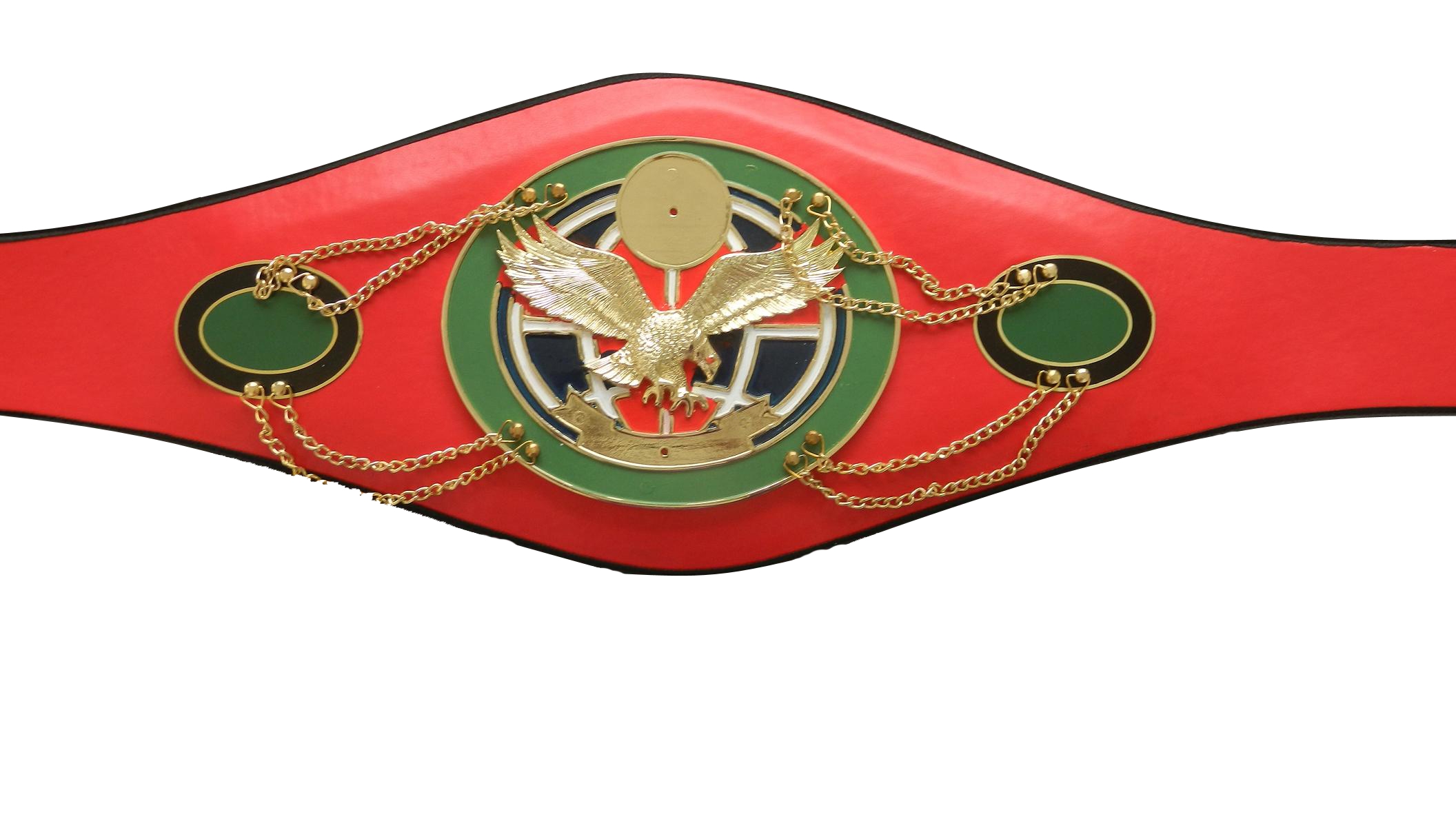 Championgürtel Metallplatte Eagle Champion, mit Ketten (C-009)