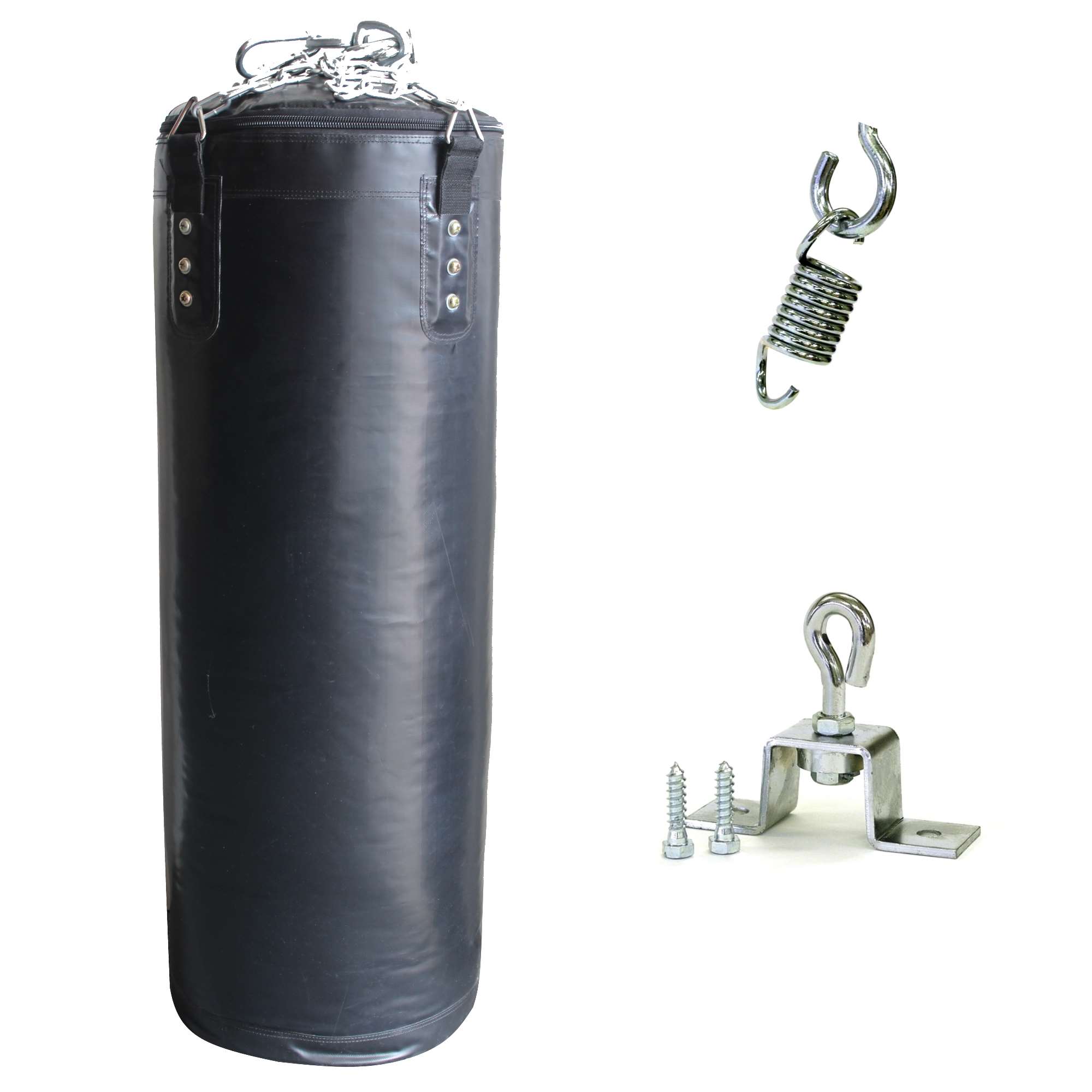 Boxsack Set: gefüllter Boxsack inkl. Deckenbefestigung + Boxsackfeder - montagefertig!