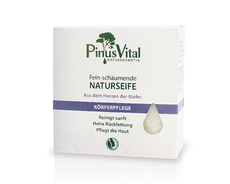 PinusVital Fein-schäumende Naturseife 100 g (68,50 EUR/1L)
