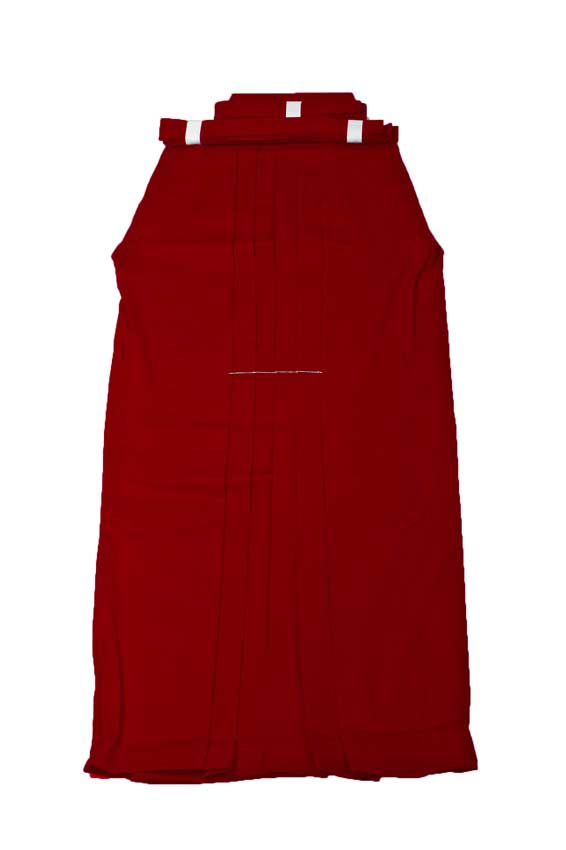 Hakama rot (Baumwolle) - Sale% Gr. 190 / XL