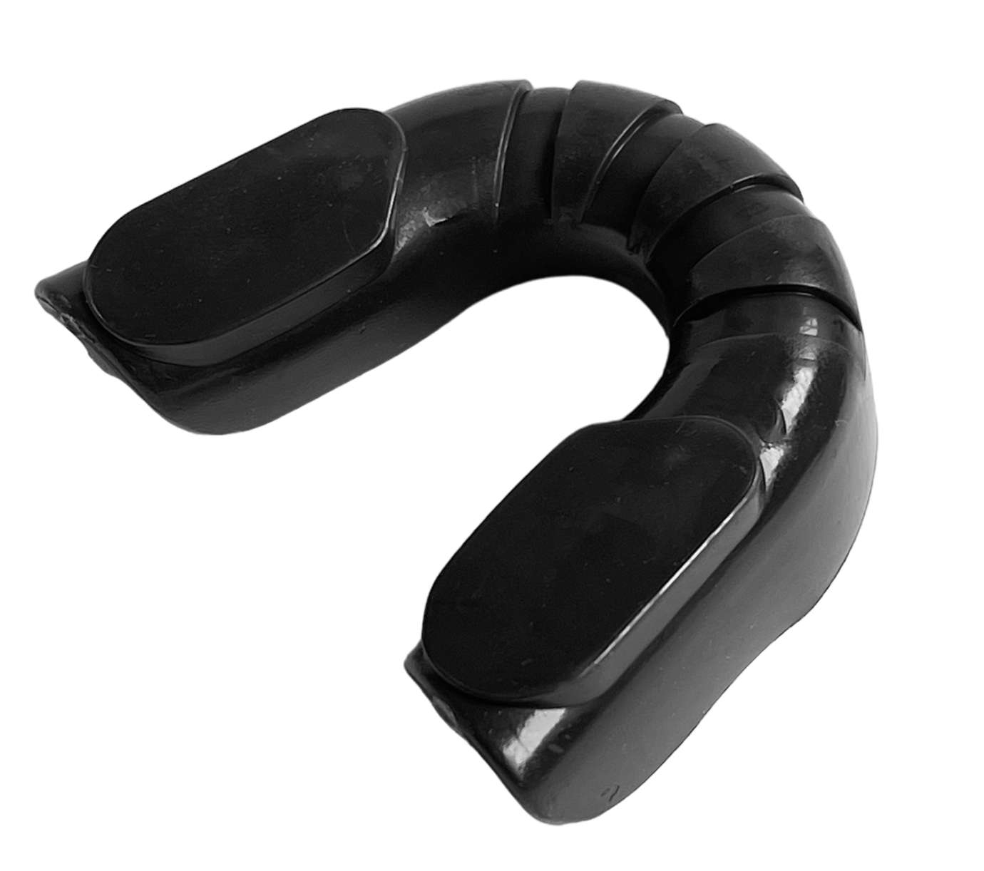 Zahnschutz 2-stufig schwarz-rot Senior