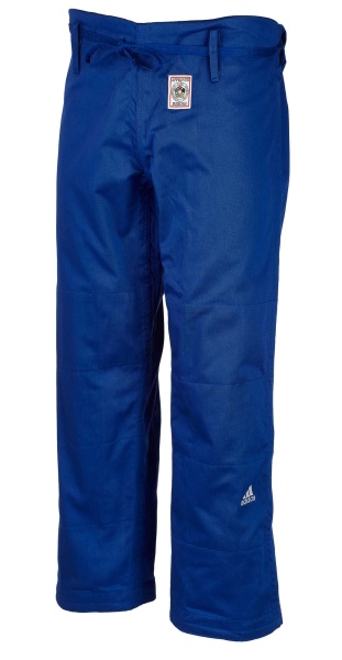 adidas Judoanzug IJF CHAMPION III Slim Fit BLAU
