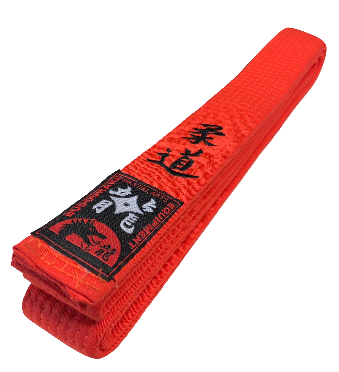 Orangegurt bestickt Judo