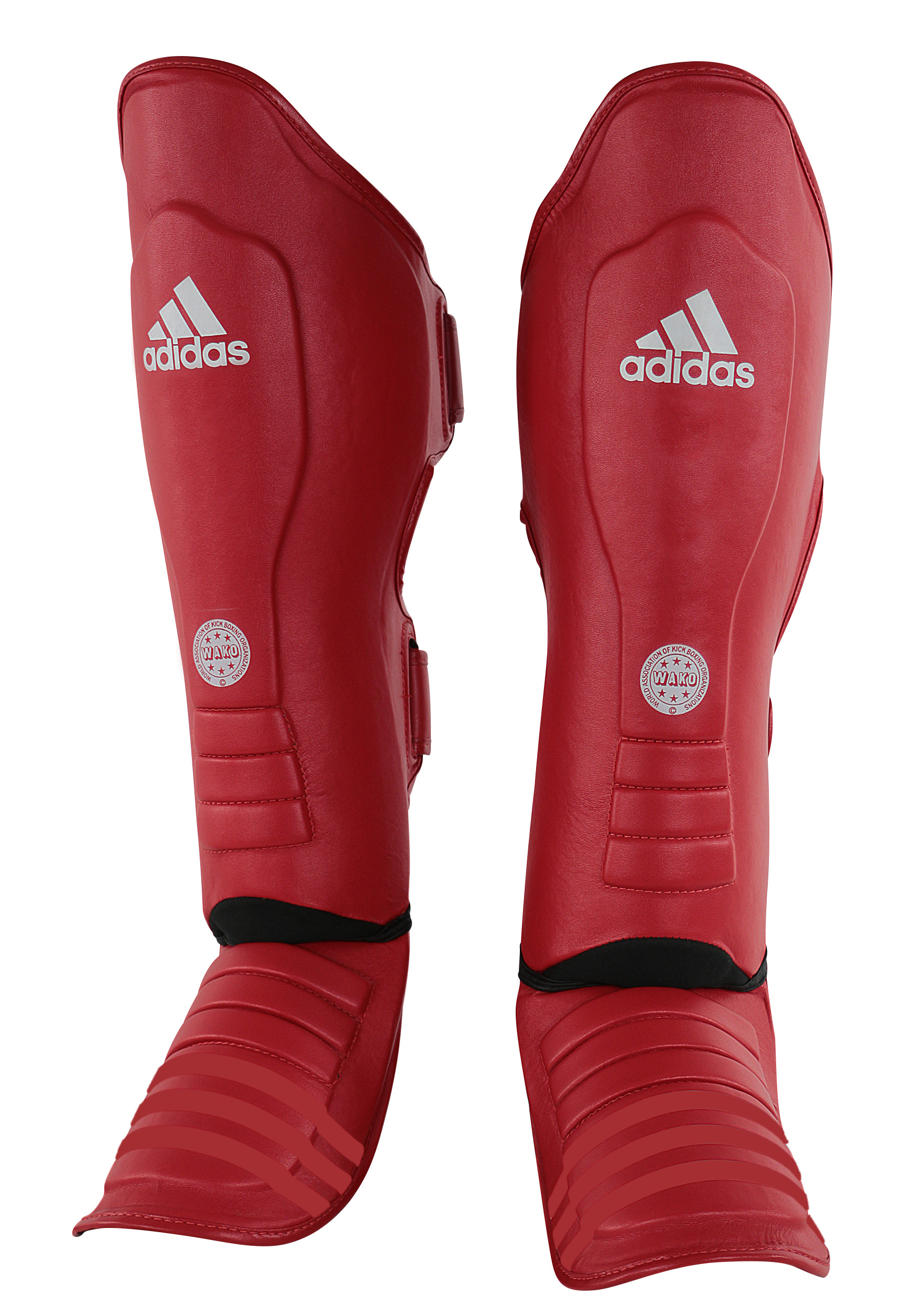 ADIDAS Kickboxing Schienbein-Spannschützer Super-Pro Shin-n-Step blau XL