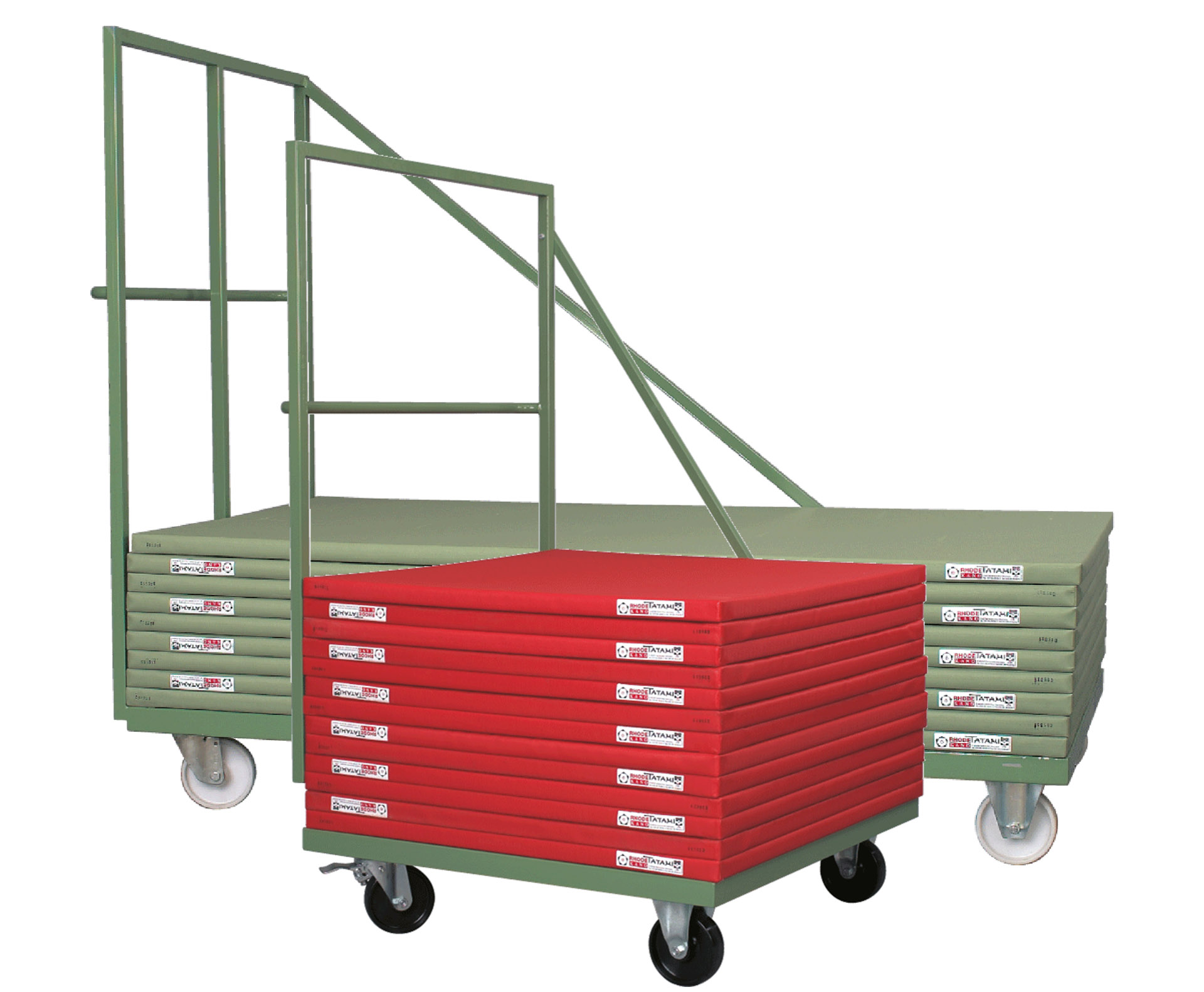 RHODE TATAMI Mattenwagen KULI  //  1m x 2m