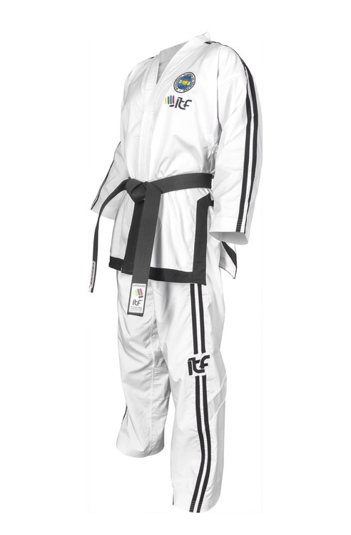 TOP TEN Taekwondo Dobok Grandmaster PREMIUM GOLD (7. - 9. Dan, ITF app.)