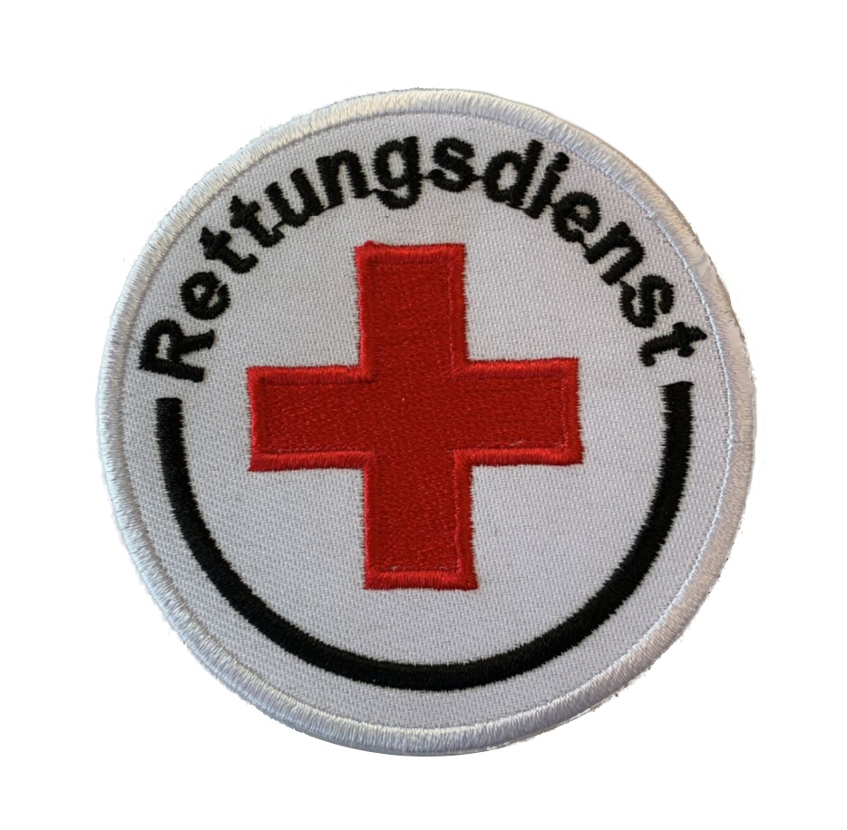Rotes Kreuz Aufnäher Rettungsdienst Serie