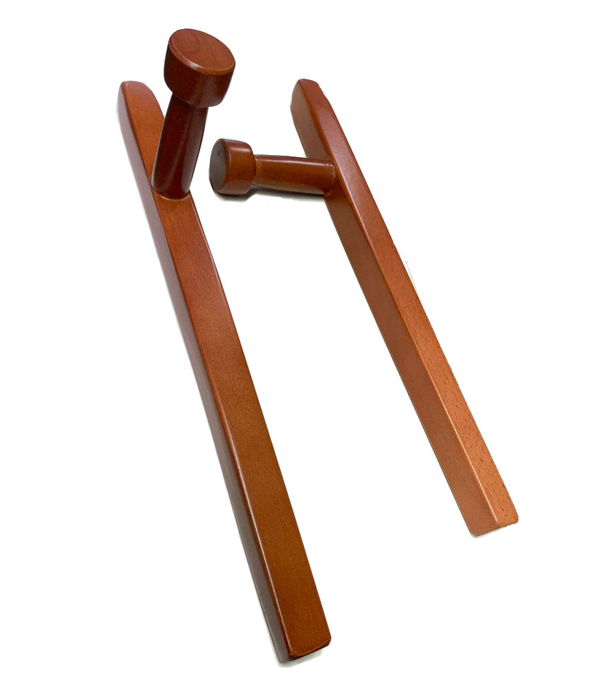 Tonfa eckige Okinawa Form, Buche ca. 50 cm