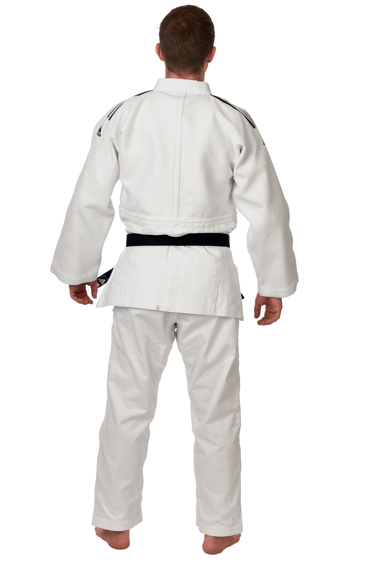 adidas Judoanzug "CHAMPION III" IJF Slim Fit weiß  200