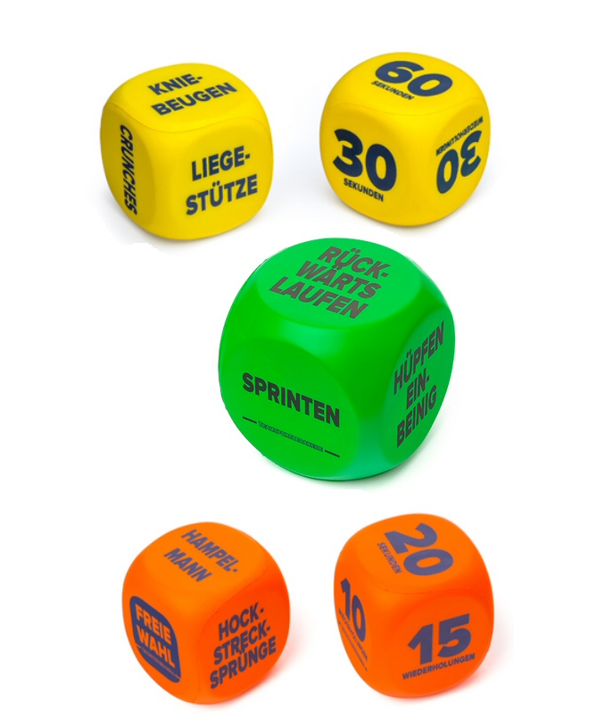 Trainingswürfel-Set 5 Würfel