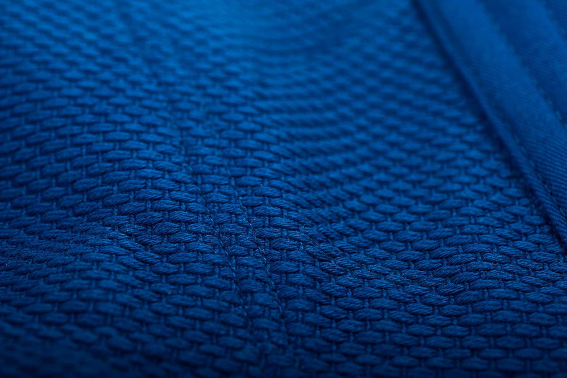 Judoanzug Blau ADIDAS Champion ohne Schulterstreifen - Logo only