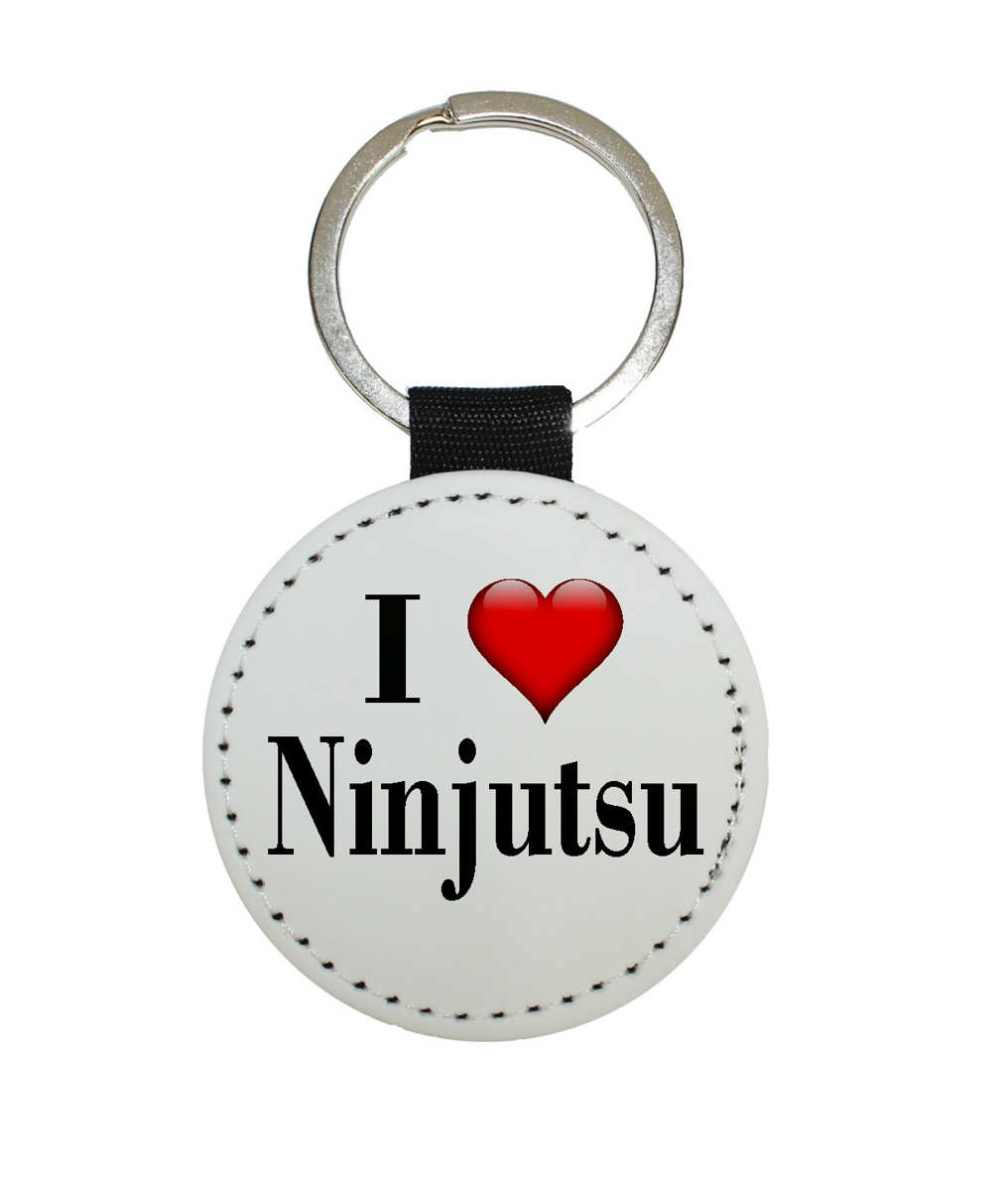 Schlüsselanhänger "I love Ninjutsu"