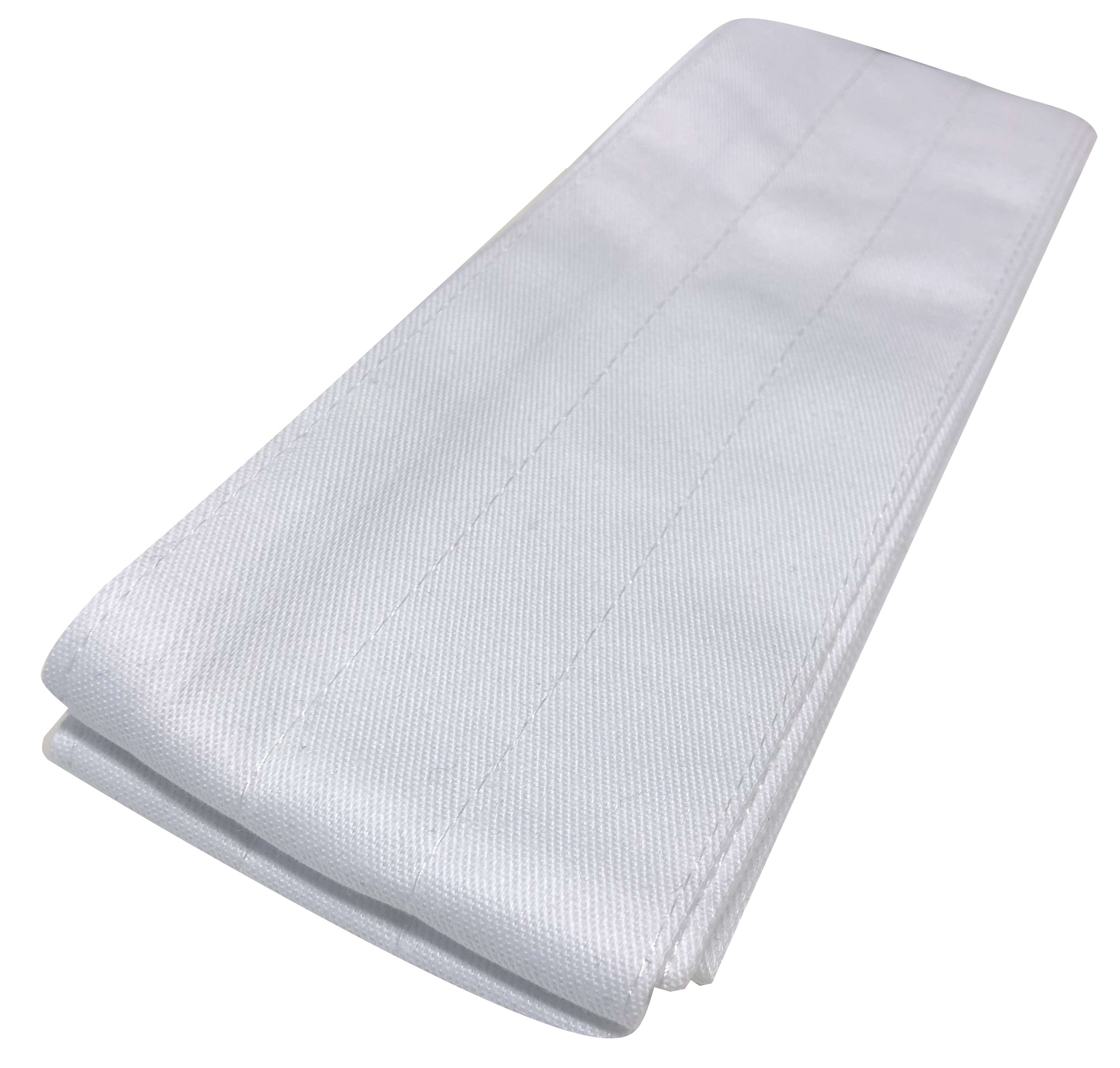 Iaido Obi First Class, weiß, 400 x 8 cm