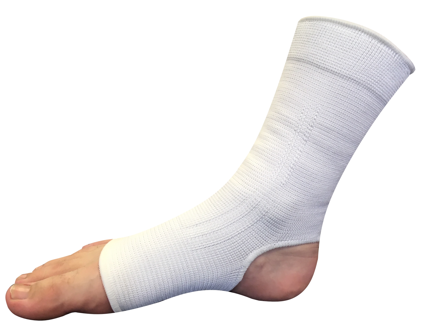 Knöchelbandage weiß XL