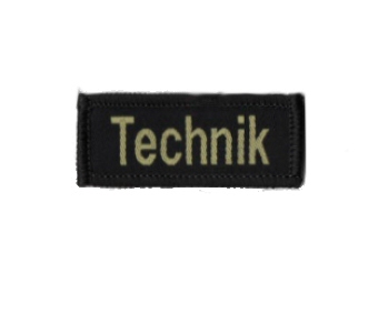 Technik - Anerkennungs-Abzeichen / Skill Patch