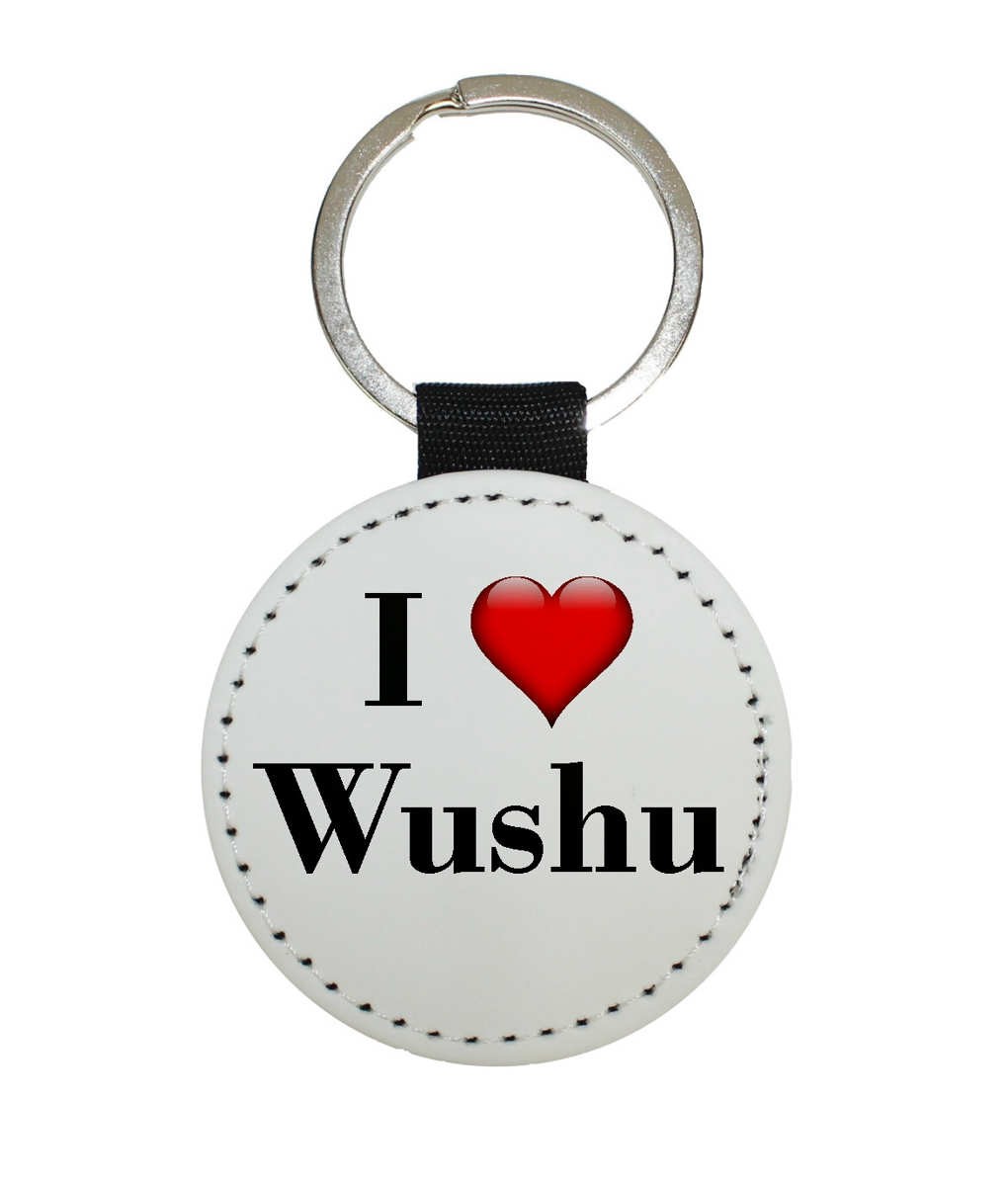 Schlüsselanhänger "I love Wushu"