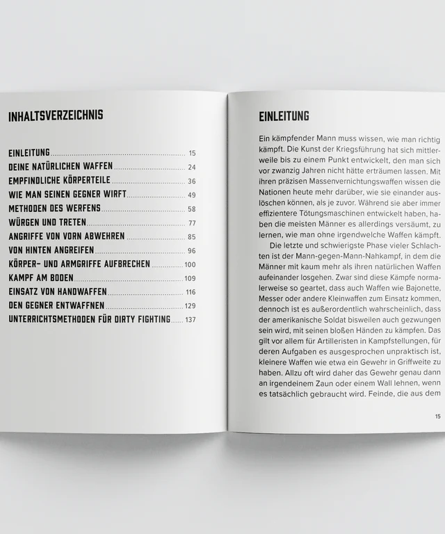 Schmutzig Kämpfen. Historisches Nahkampf-Manual der U.S. Army (Morrah, Jr., David)