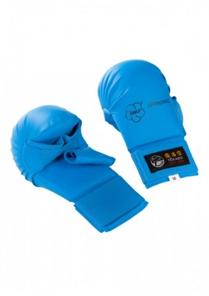 Tokaido Faustschützer WKF blau mit Daumen XL