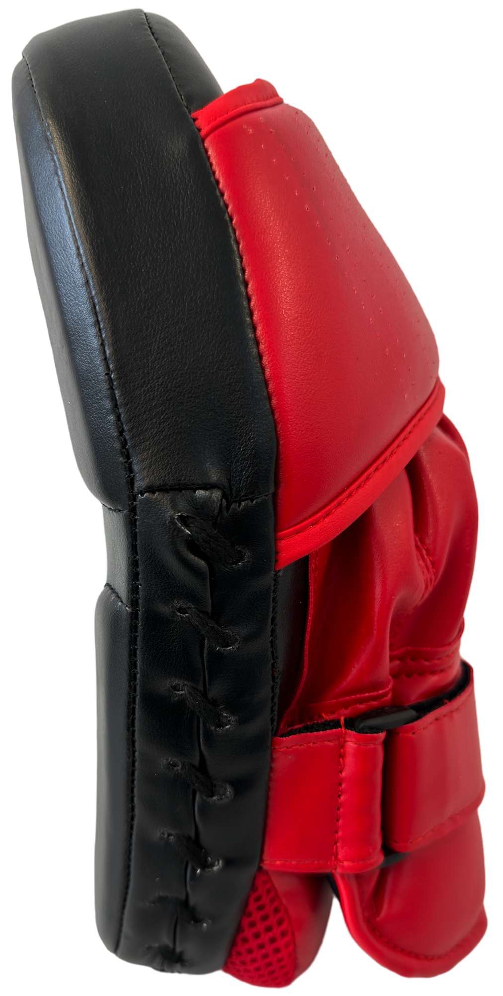 PX LEGACY Handpratze Pro, PU, Paarweise, schwarz-rot