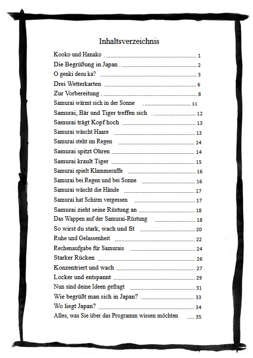Samurai-Programm – Mit Shiatsu fit für die Schule – stark fürs Leben (Kalbantner-Wernicke, Karin  / Wernicke, Thomas)