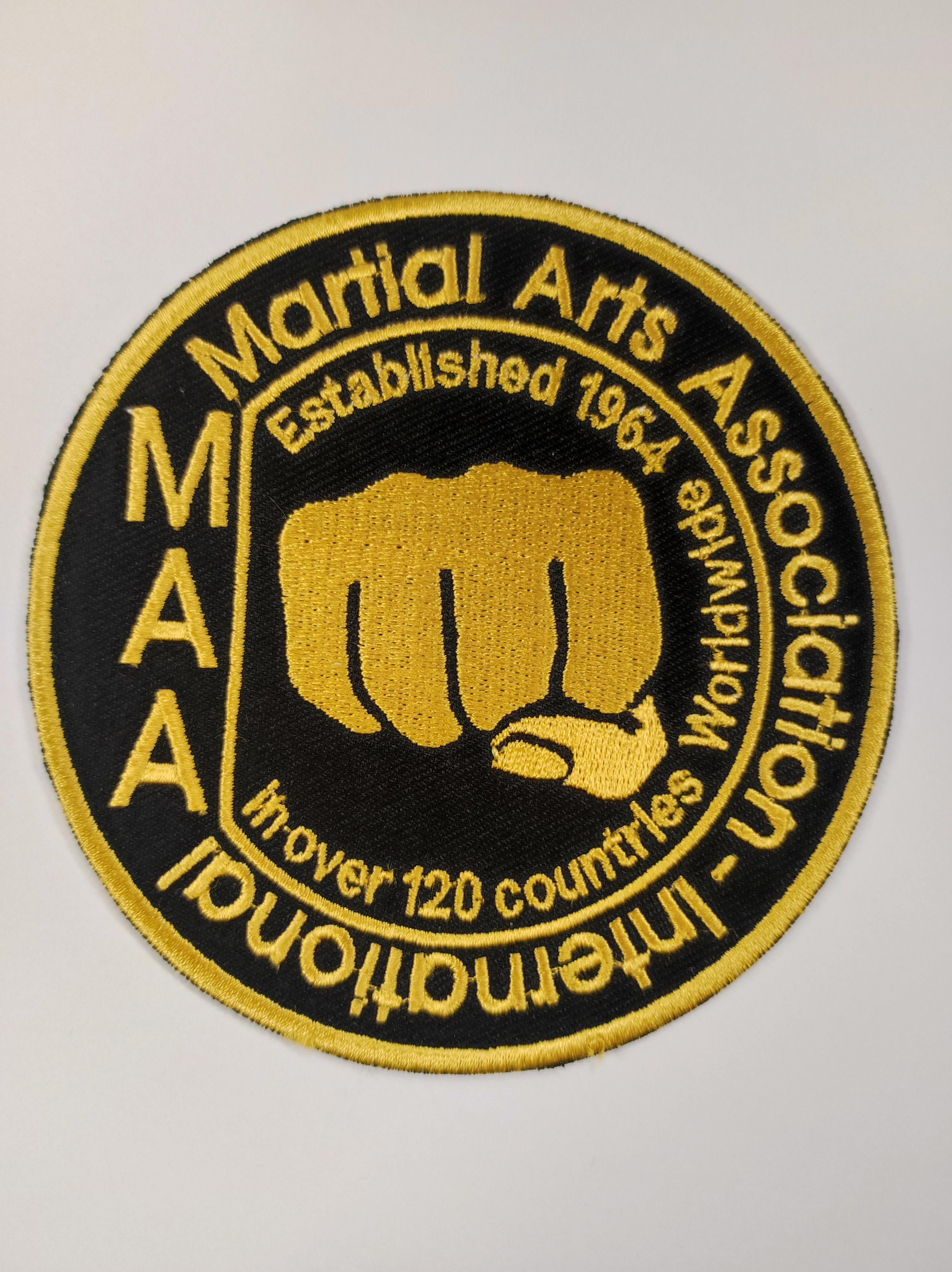 MAA-I Patch Faust Gold 10,5 cm