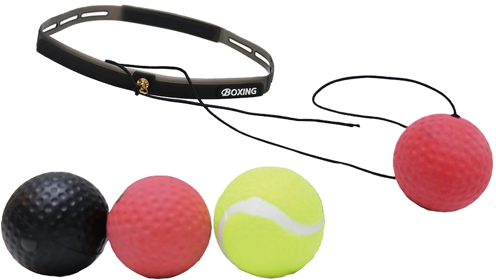 Boxing Reflex Ball Set mit 3 Bällen
