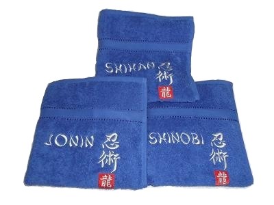 Handtuch blue silver spezial Ninjutsu (%SALE)