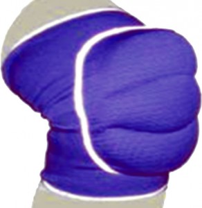 Knieschoner gepolstert blau, Knieschutz Knieschützer Senior|Senior