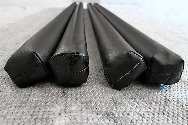 Soft-Hanbo schwarz 100 cm, mit Glasfaser Kern