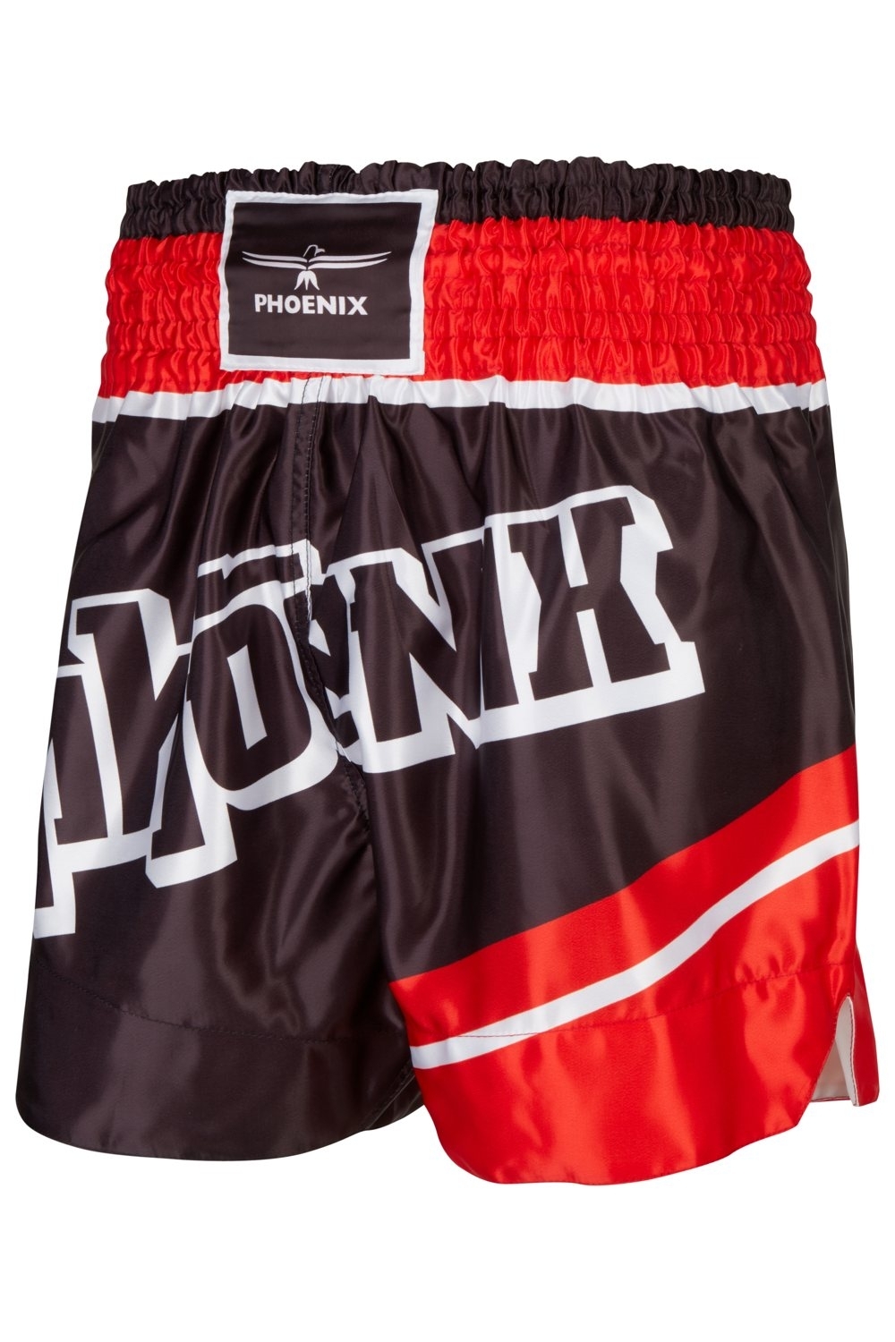 Phoenix Thai Shorts Fighter schwarz-rot