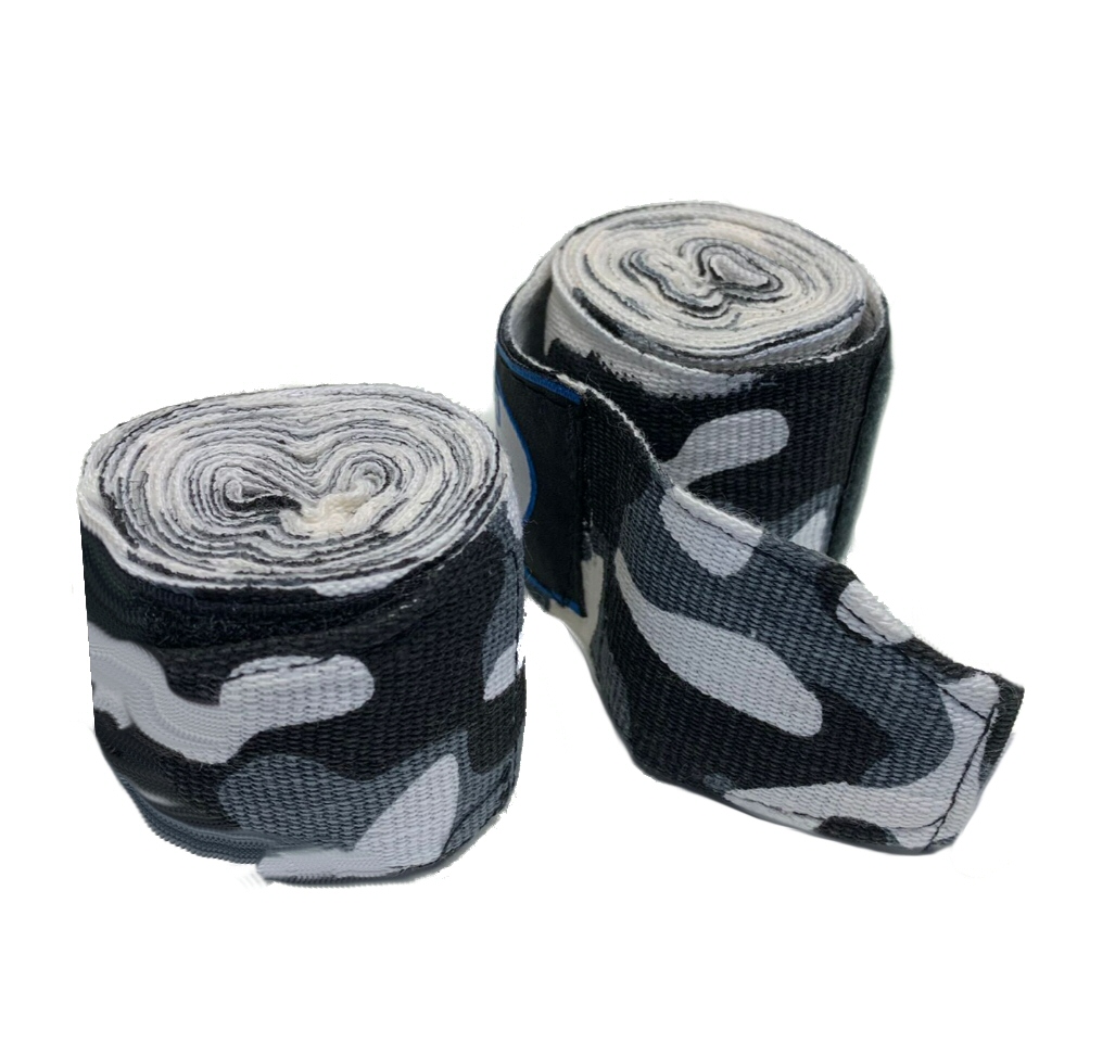 Boxbandagen Army Woodland, unelastisch