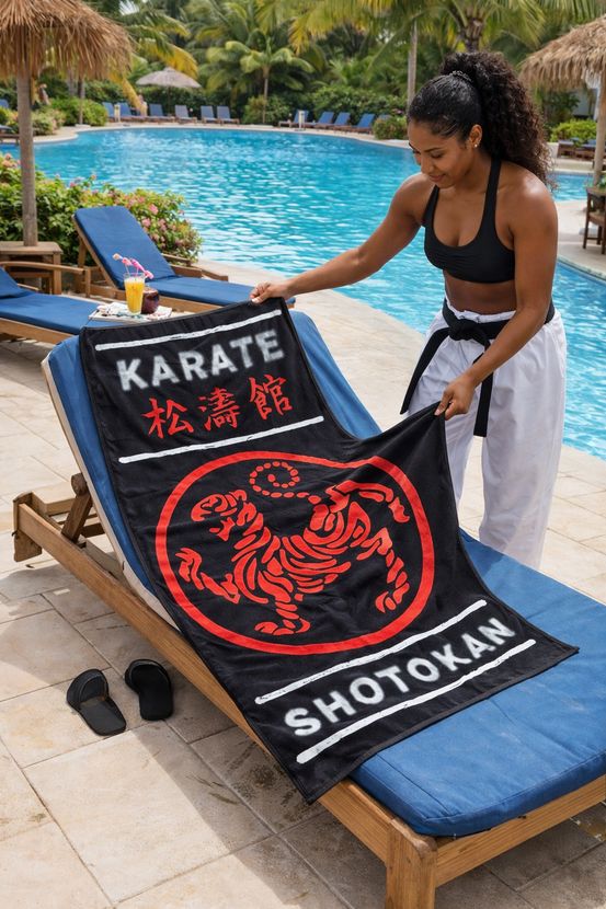 Strandtuch Badetuch Shotokan