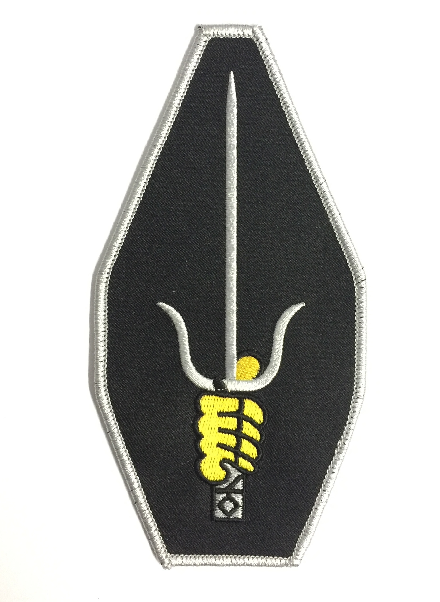 Sai Aufnäher, Hochformat