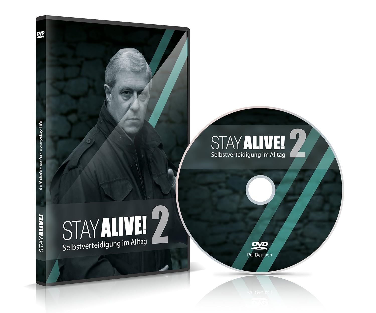 DVD SET Stay Alive - Selbstverteidigung im Alltag Vol. 1 - 4