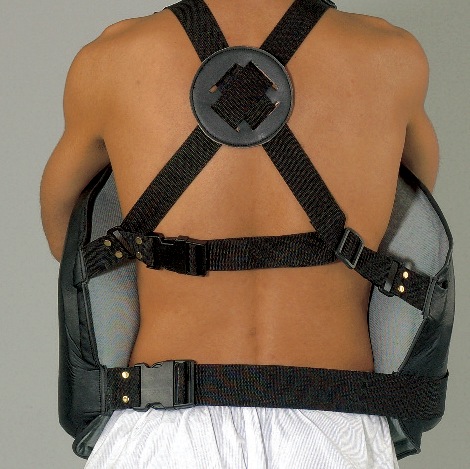 KWON (R) Bauchschild REPULSE / Schlagpolster schwarz