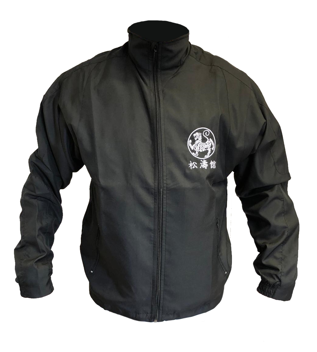 Trainingsjacken schwarz Shotokan