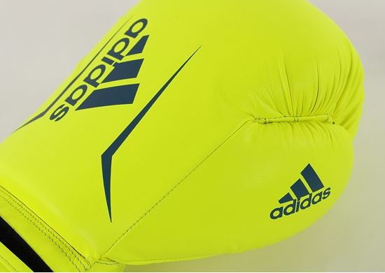 adidas Boxhandschuhe Speed 50, ADISBG50 gelb/blau 14 oz
