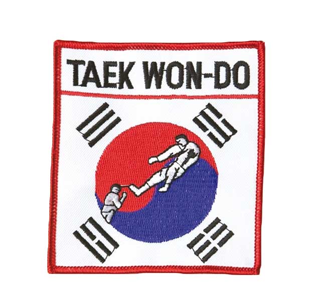 Taekwondo-Aufnäher