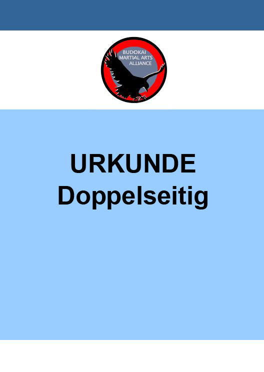 BMA Urkunden Doppel-seitig - 50 Stück