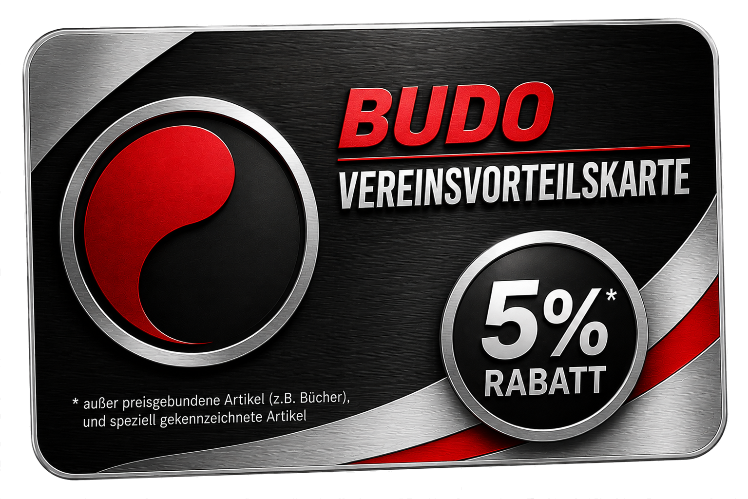 Budo Vereinsvorteilskarte Silber