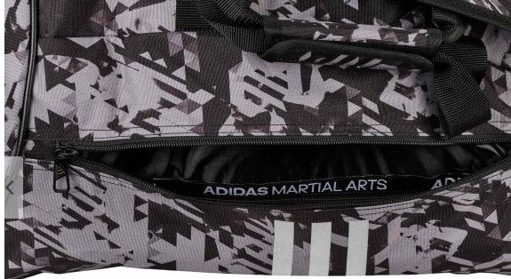 adidas 2in1 Bag "martial arts" black/camo silver Nylon, adiACC058 L