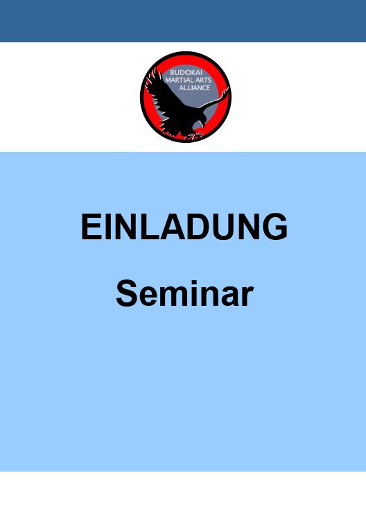 BMA Einladung Seminar - 50 Stück