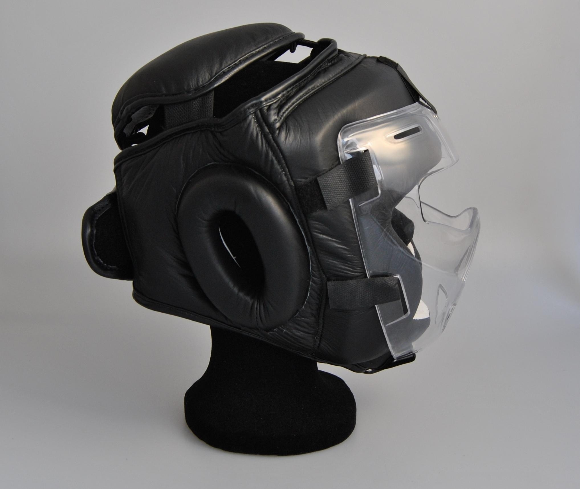 Kopfschutz mit Kunststoff Visier