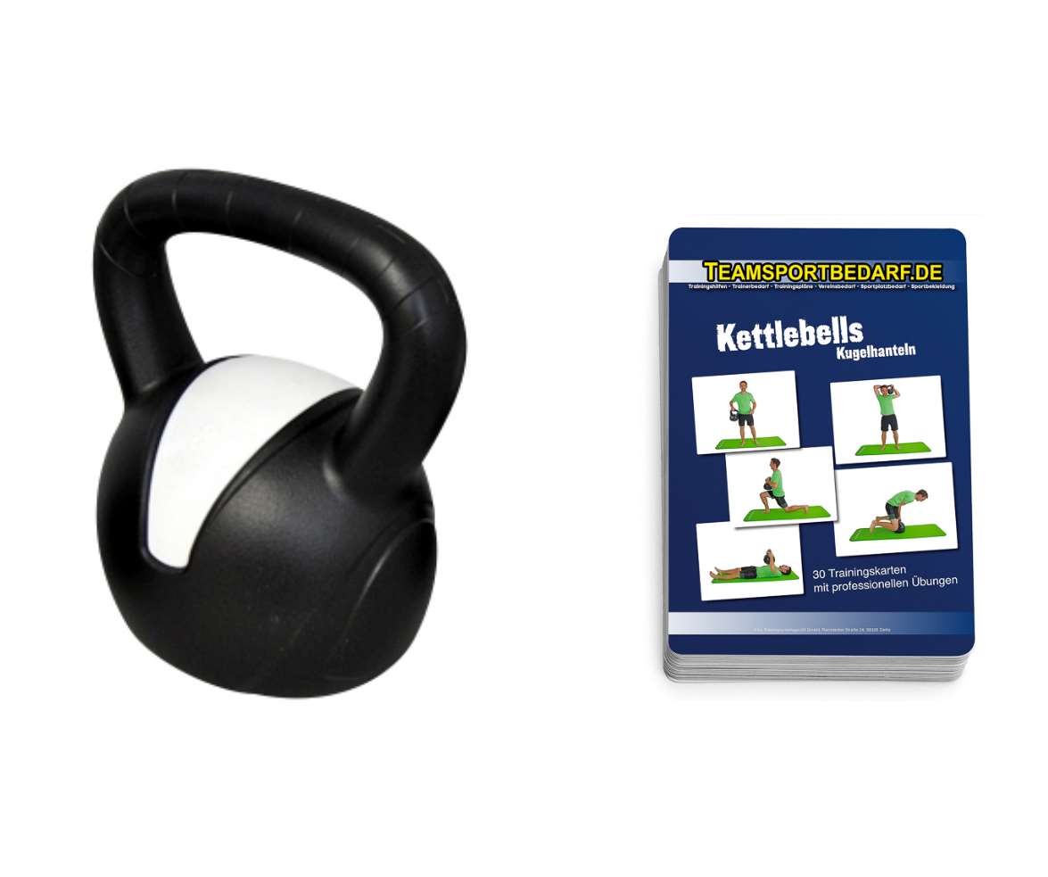 Kettlebell 5 kg + Trainingskarten - versandkostenfrei!