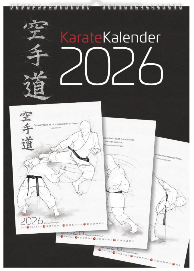 Kalender / KARATE Wandkalender 2026