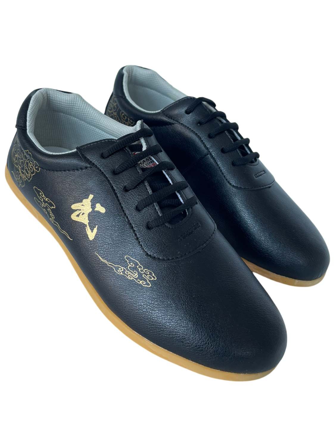 Kampfsportschuhe WU / SCHWARZ, Leder 46