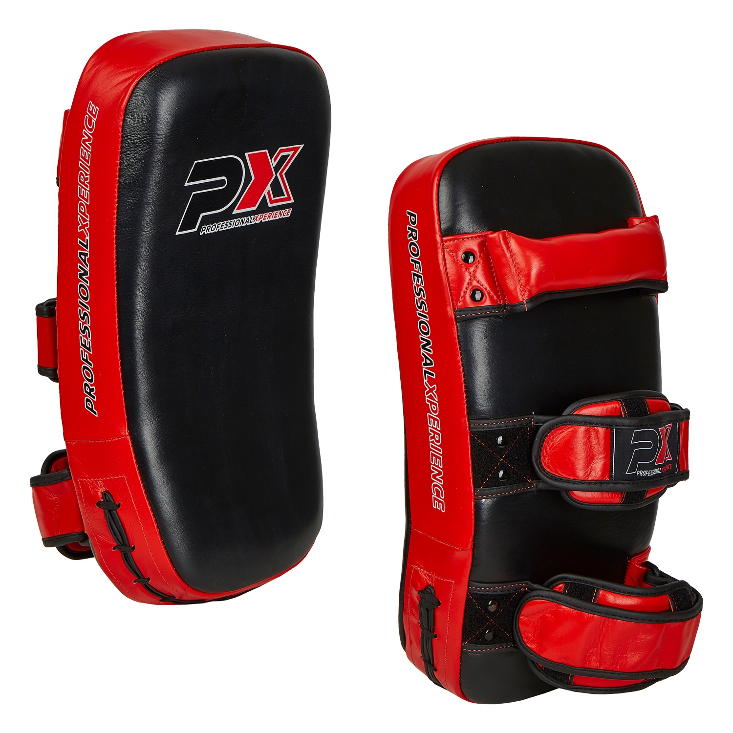 PX Thai Pad Echtleder schwarz-rot