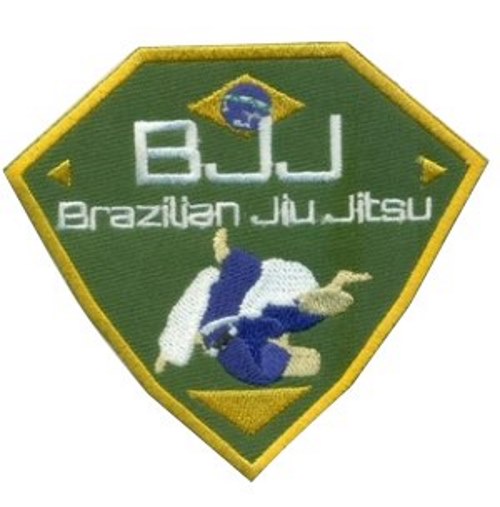 BJJ Brazilian Jiu Jitsu Aufnäher