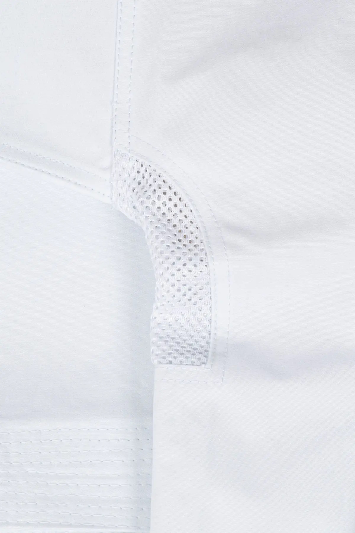 HAYASHI Karate-Gi "Jingu" weiß, Damenschnitt Blau-185cm